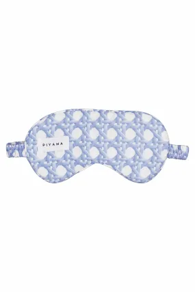 Eye Mask - Rattan - Cornflower Blue