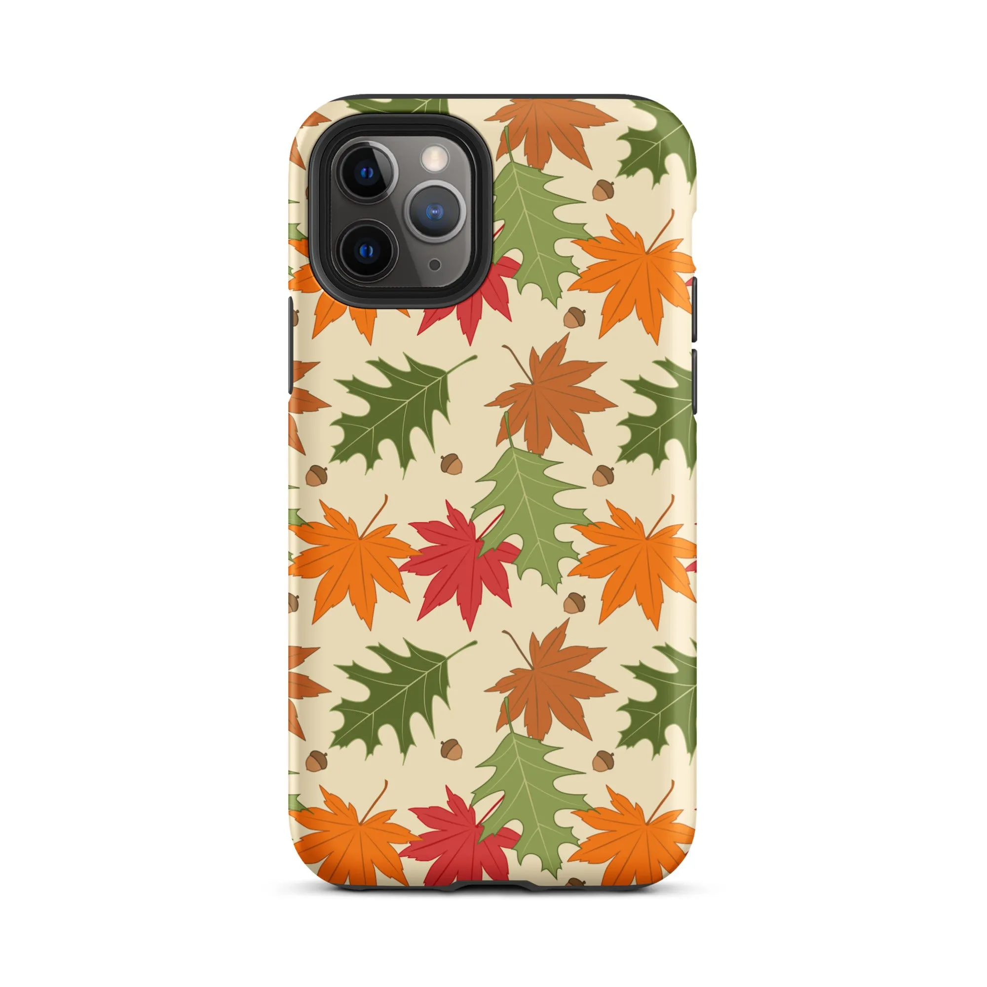 Falling Leaves Autumn Premium iPhone Case