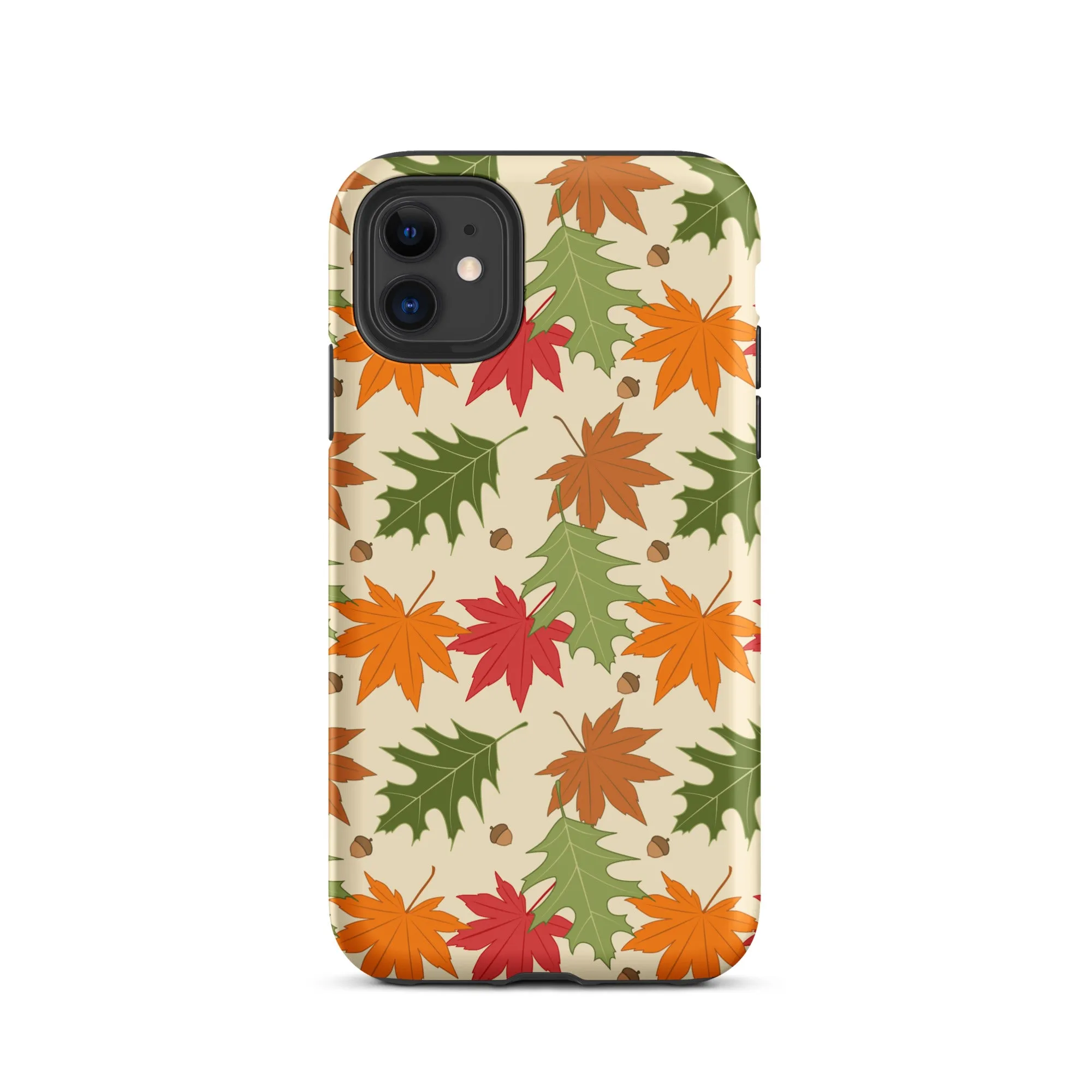 Falling Leaves Autumn Premium iPhone Case