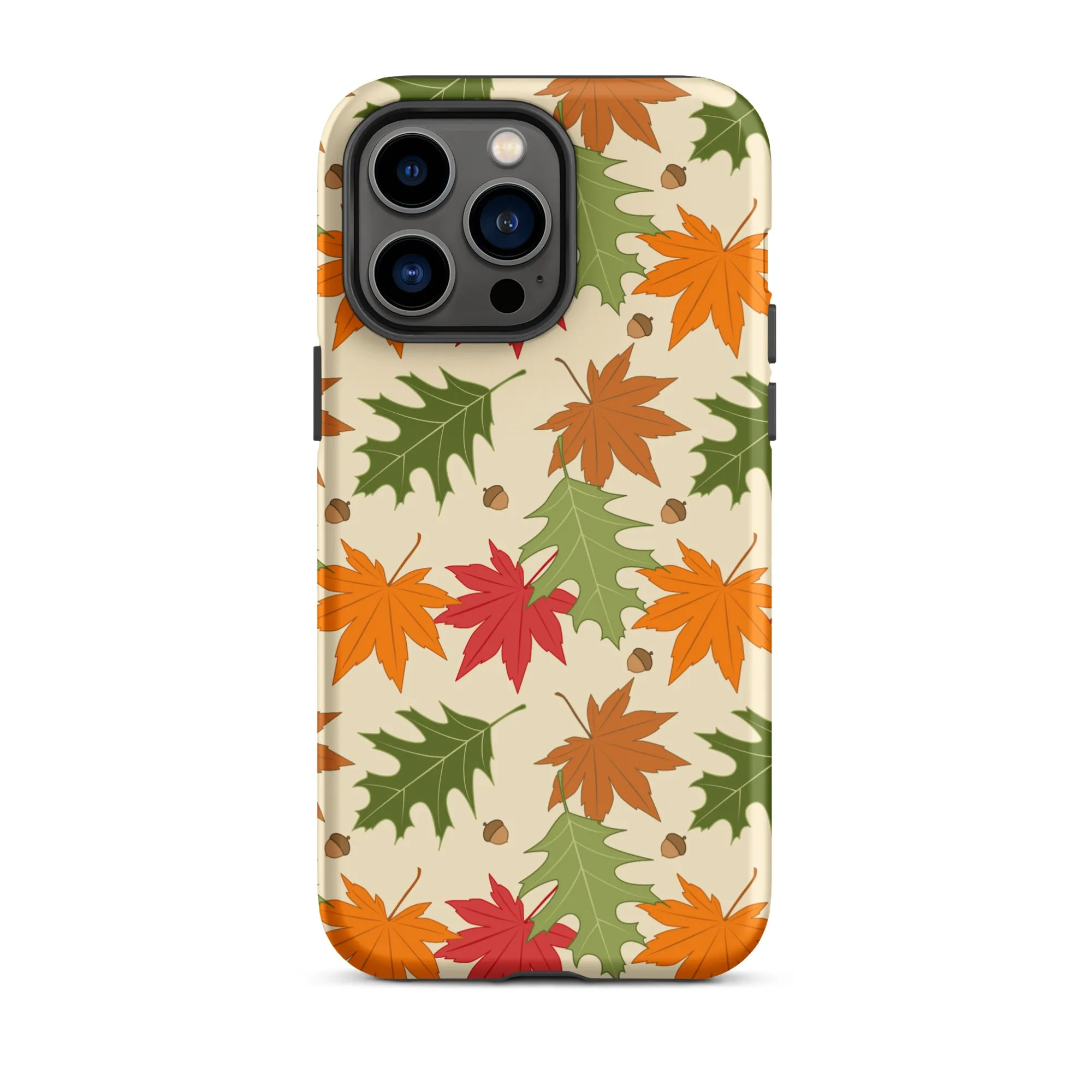 Falling Leaves Autumn Premium iPhone Case