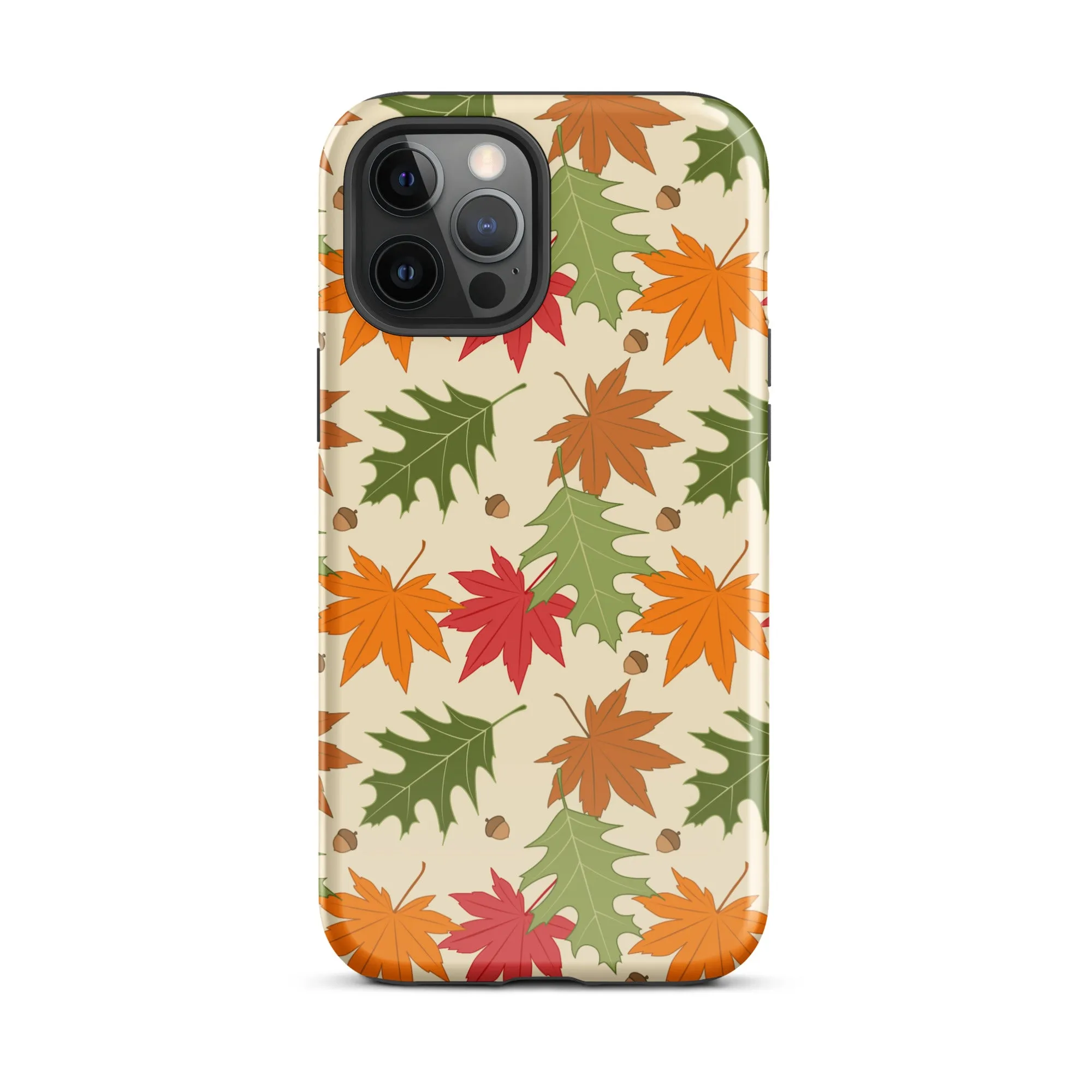 Falling Leaves Autumn Premium iPhone Case