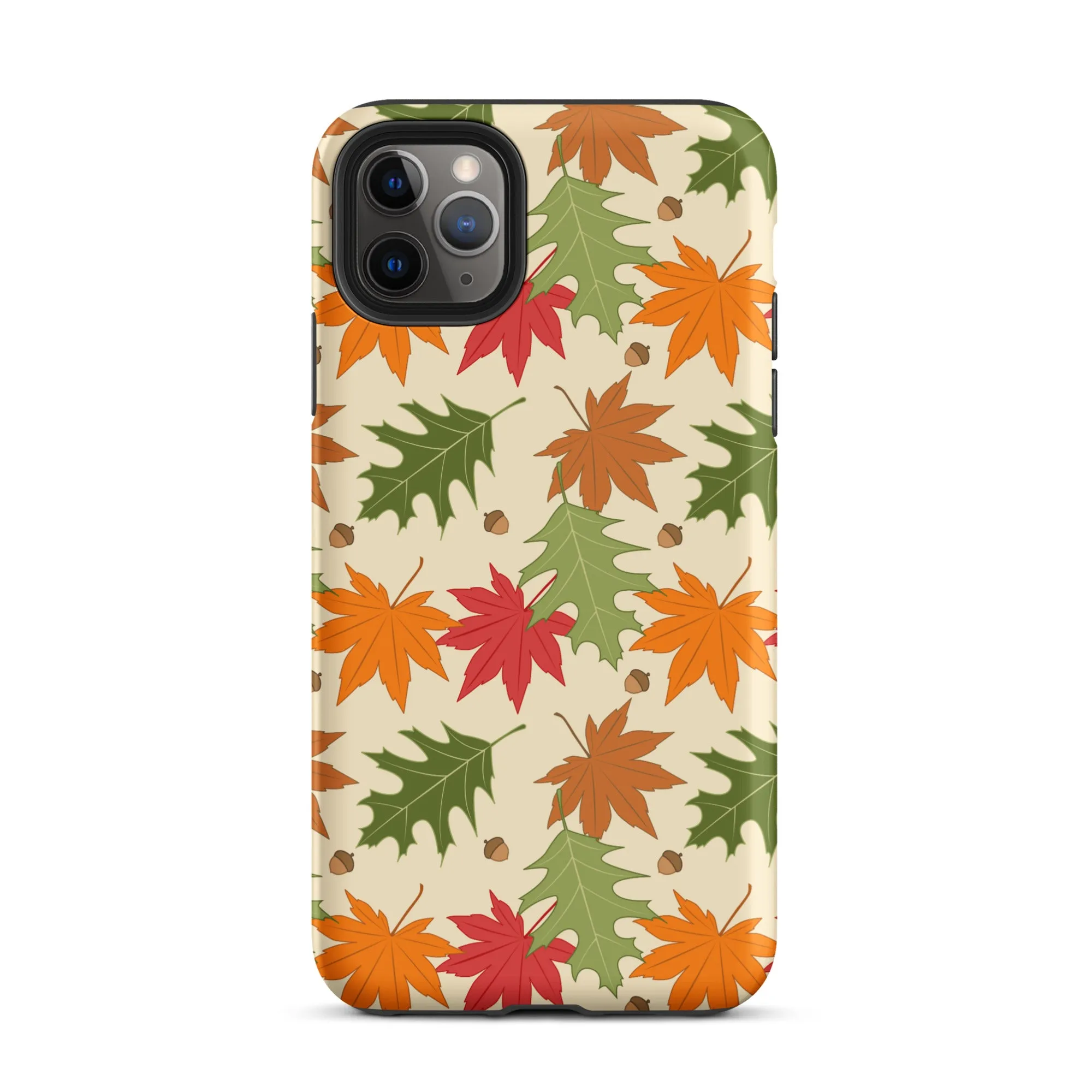 Falling Leaves Autumn Premium iPhone Case