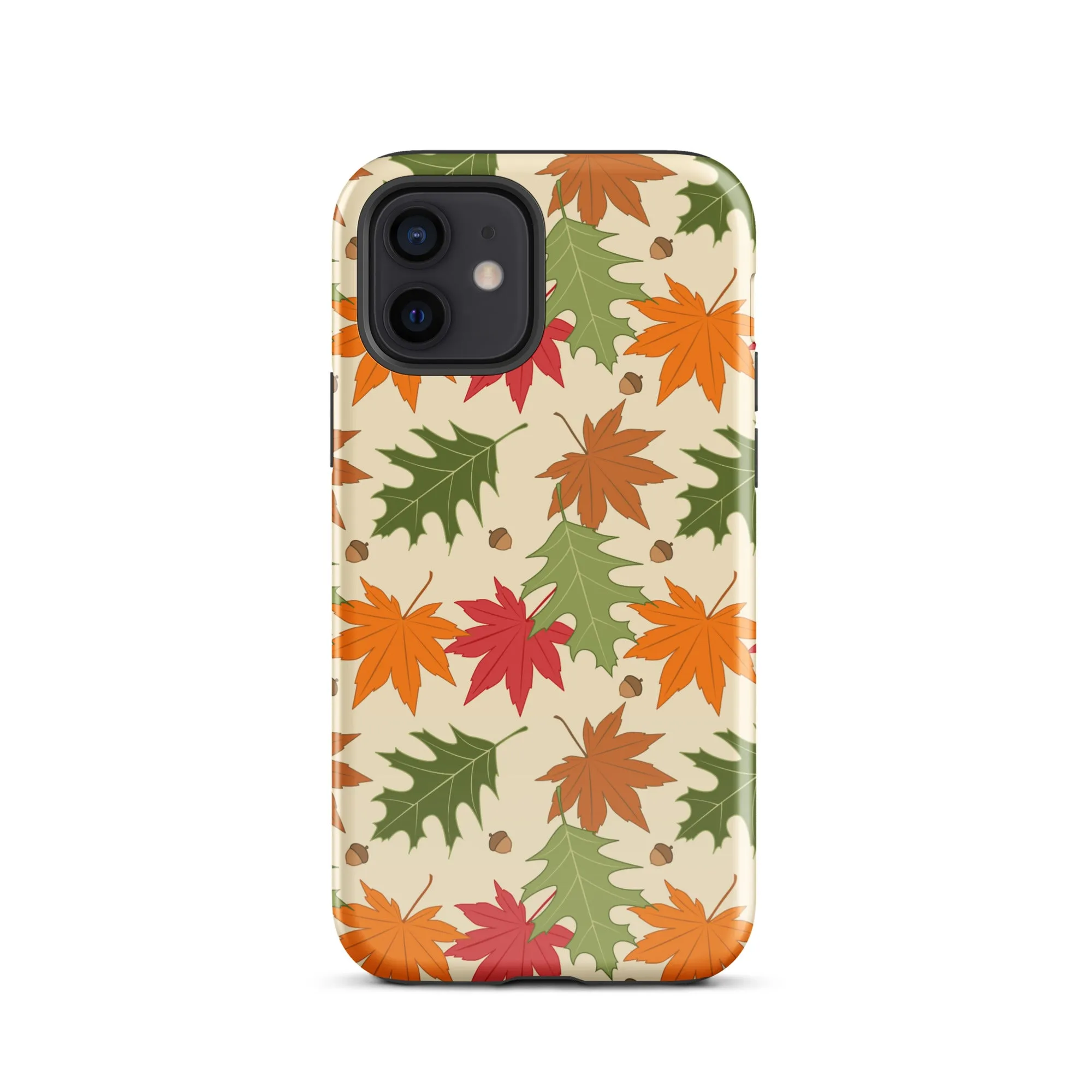 Falling Leaves Autumn Premium iPhone Case