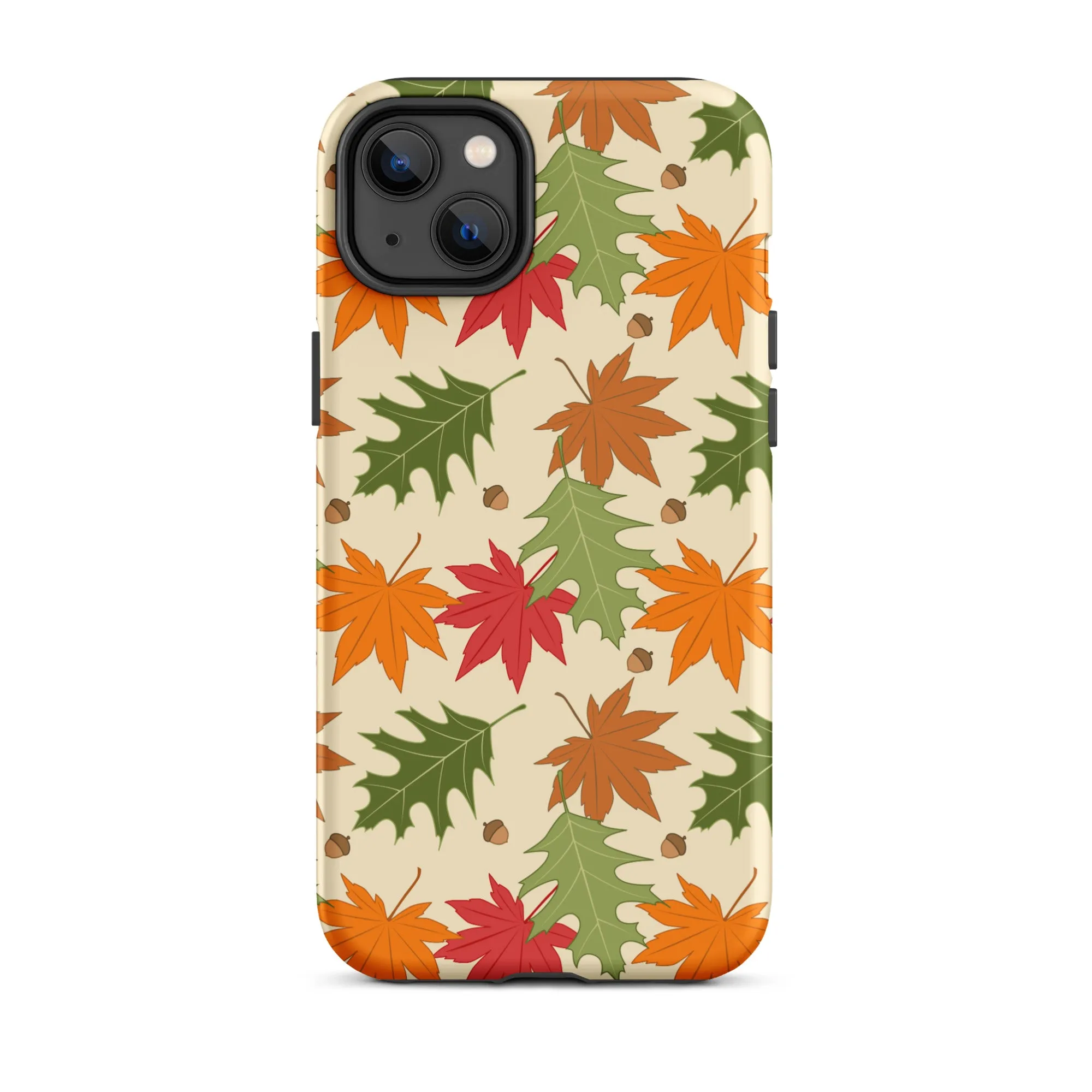 Falling Leaves Autumn Premium iPhone Case