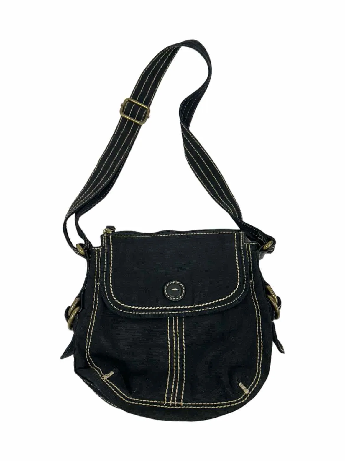 FOSSIL BLK/BEI Handbag