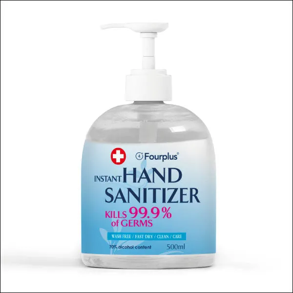 Fourplus Anti Bacterial Hand Sanitiser 500ml