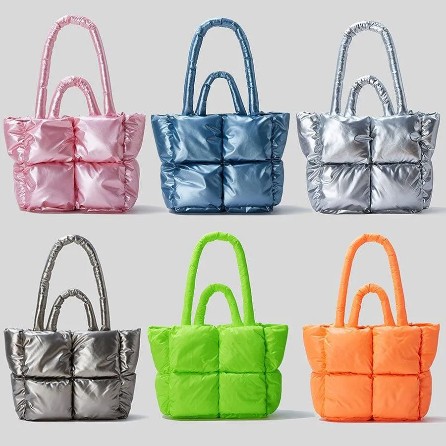 Gaga Fluorescent Padded Handbag