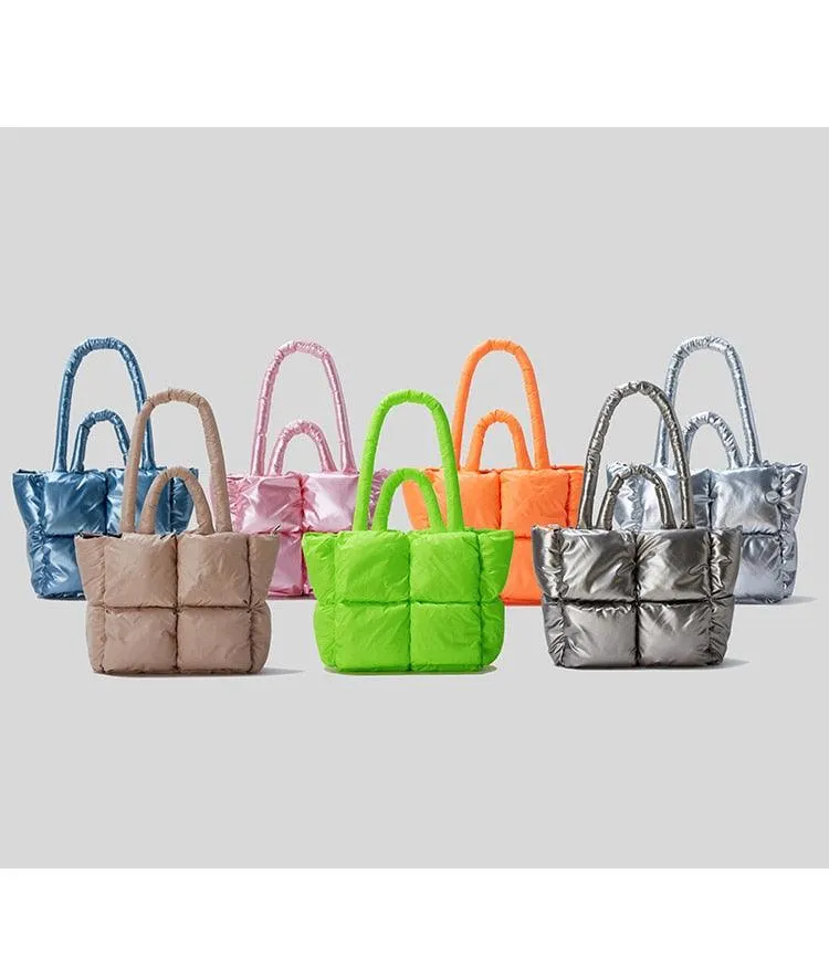 Gaga Fluorescent Padded Handbag