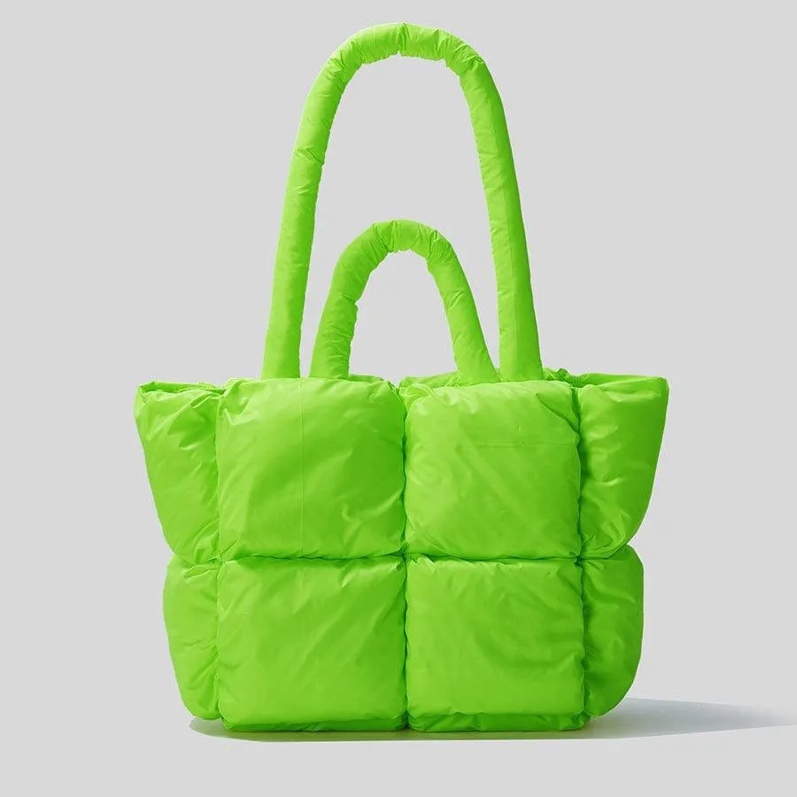 Gaga Fluorescent Padded Handbag