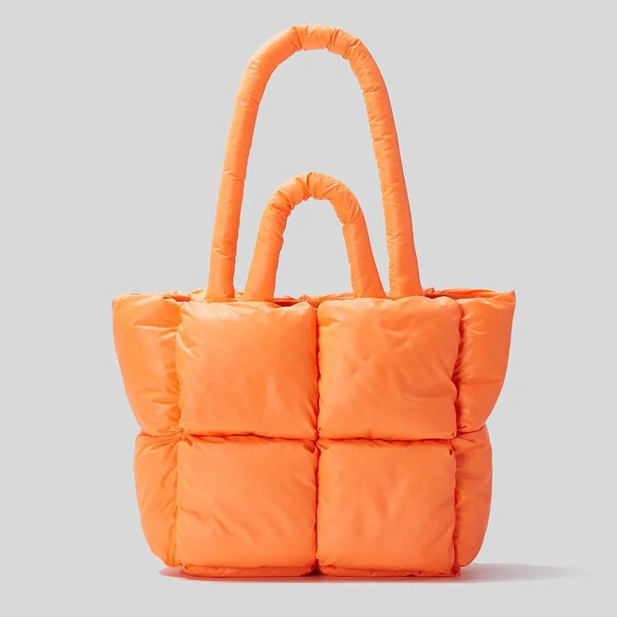 Gaga Fluorescent Padded Handbag