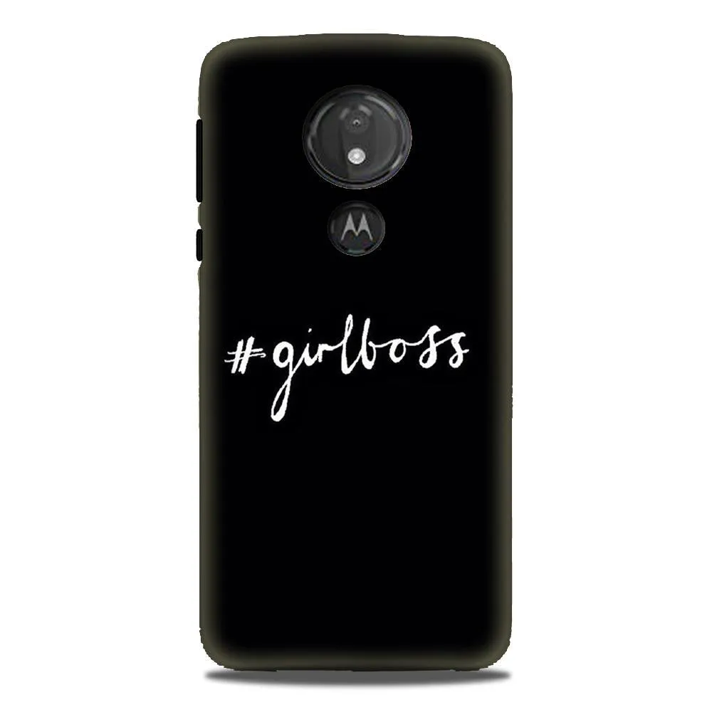 #GirlBoss Mobile Back Case for G7power (Design - 266)