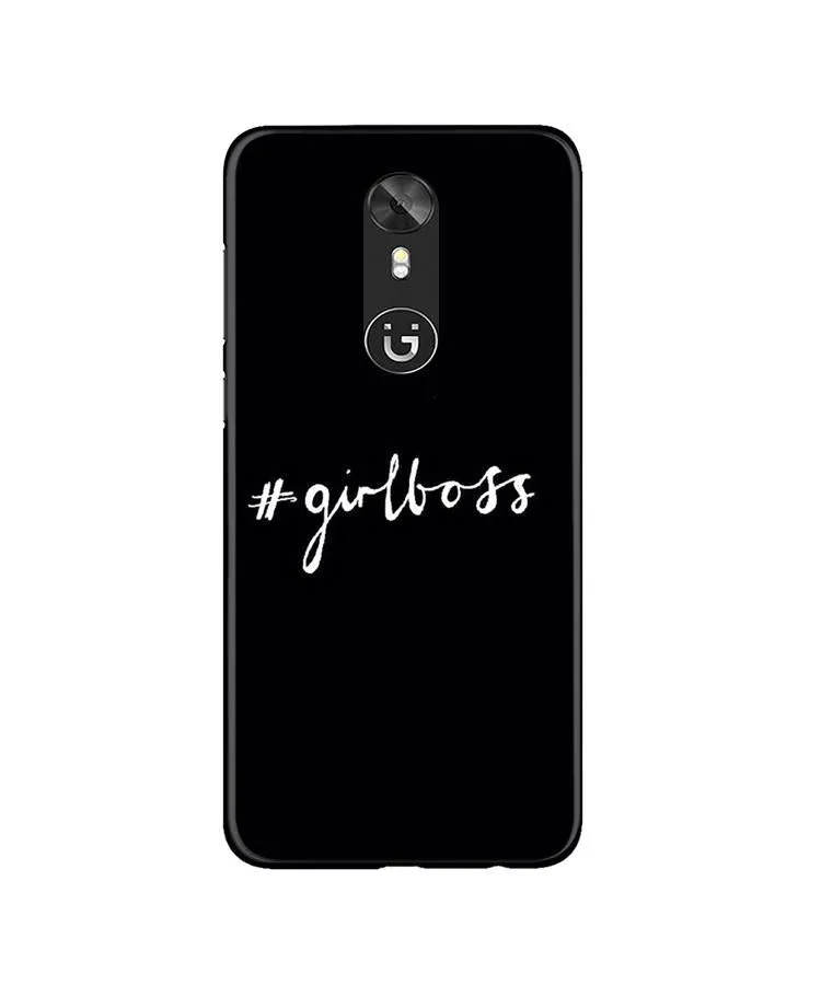 #GirlBoss Mobile Back Case for Gionee A1 (Design - 266)