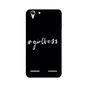 #GirlBoss Mobile Back Case for Lenovo K5 / K5 Plus (Design - 266)