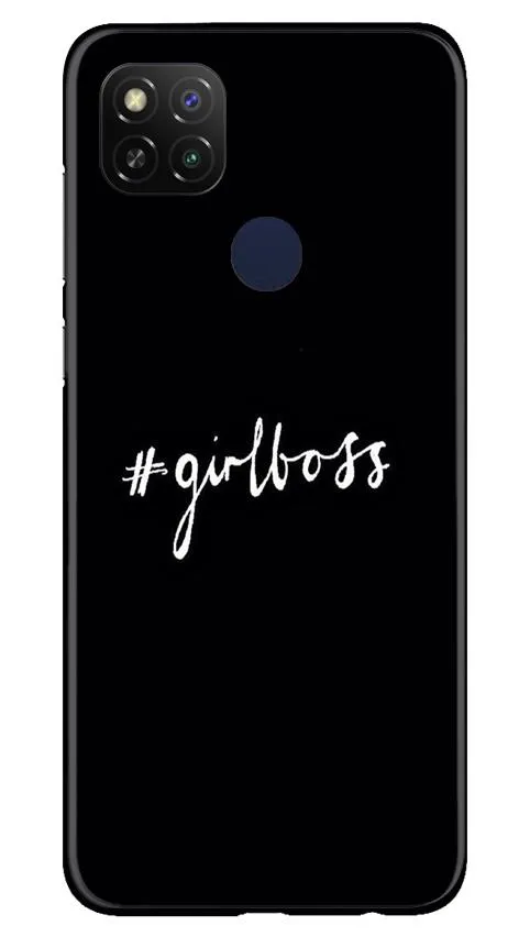 #GirlBoss Mobile Back Case for Poco C31 (Design - 266)