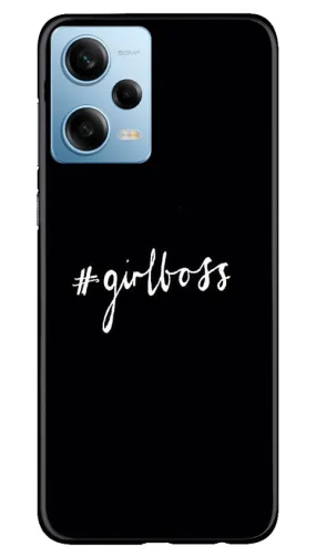 #GirlBoss Mobile Back Case for Poco X5 Pro 5G (Design - 235)