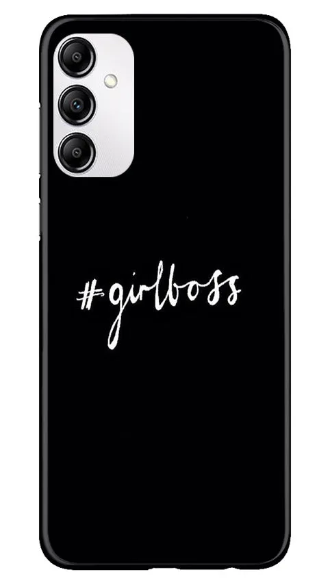 #GirlBoss Mobile Back Case for Samsung Galaxy M14 5G (Design - 235)