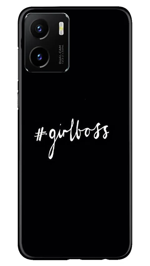 #GirlBoss Mobile Back Case for Vivo Y15C (Design - 235)