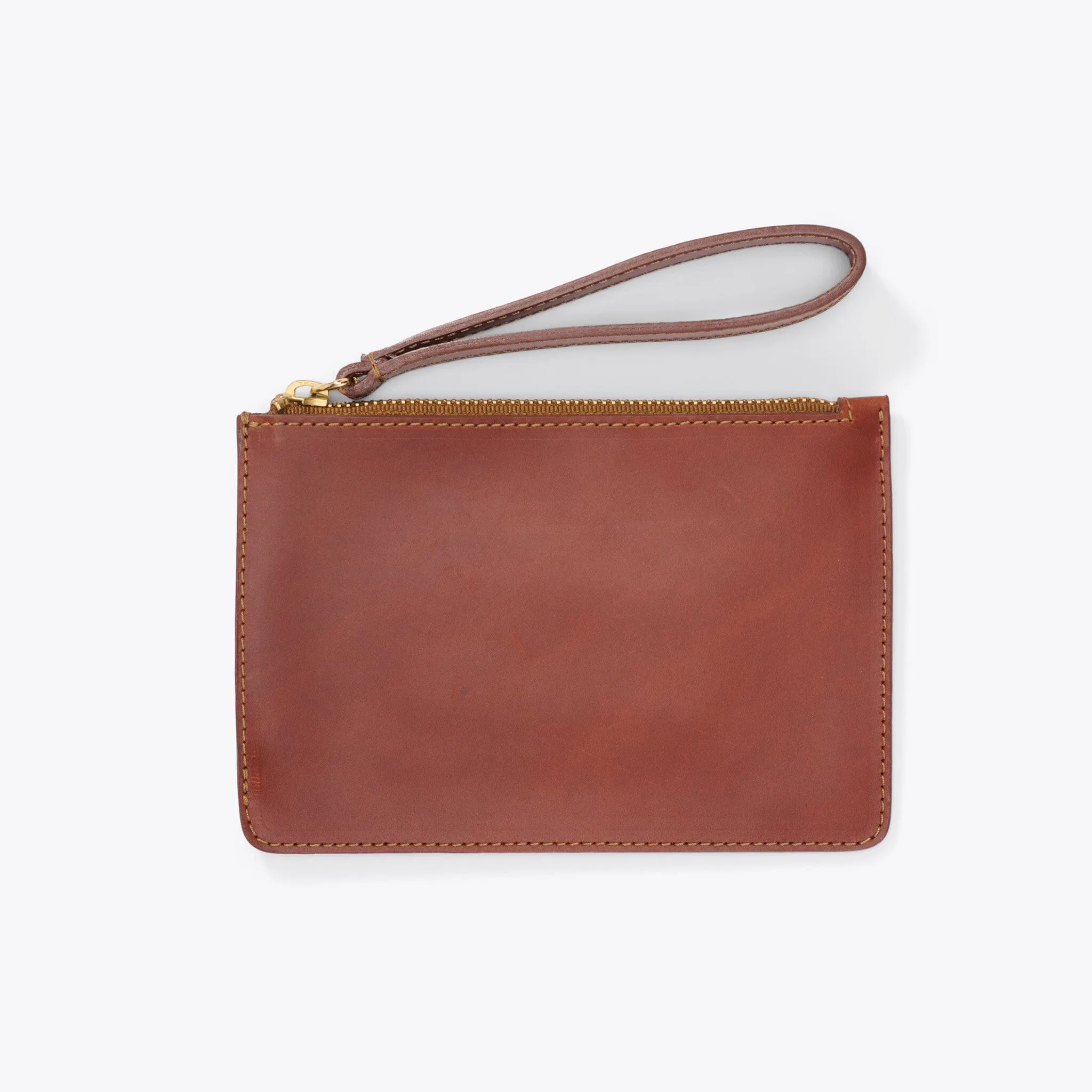 Go-To Wristlet Clutch Brandy