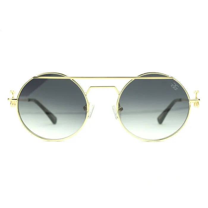 Gold Gods Luminaries Black Gradient Sunglasses