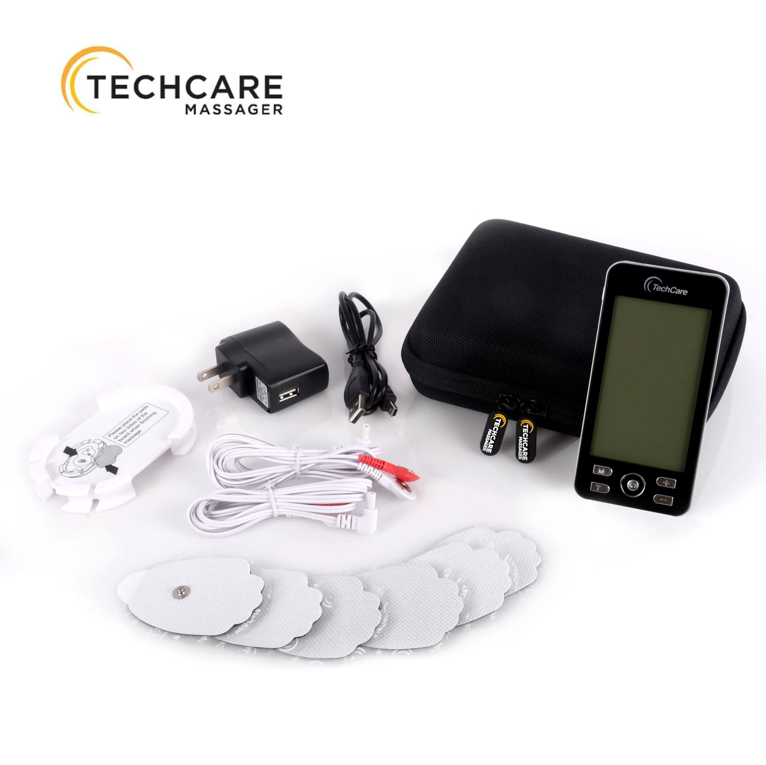 Hard Travel Case for TechCare Plus 24 and Touch Tens Unit