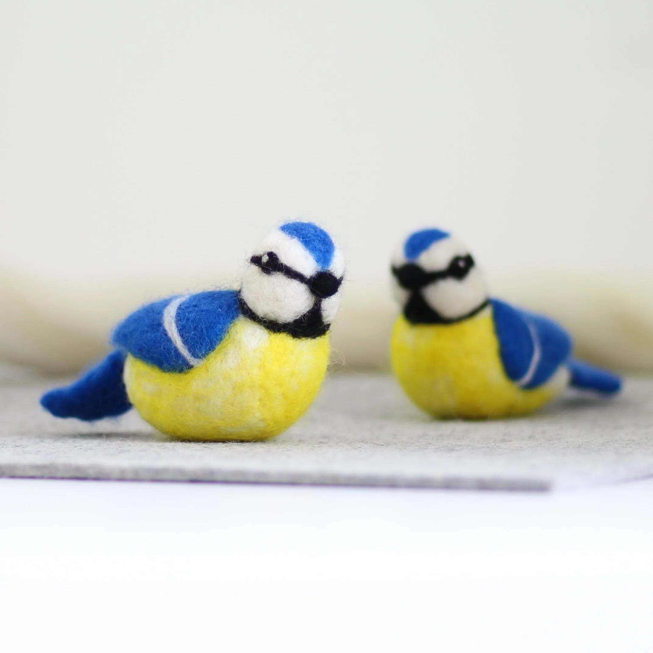 Hawthorn Handmade - Blue Tit Needle Felting Kit