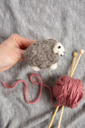 Hawthorn Handmade - Herdwick Sheep Brooch Needle Felting Kit