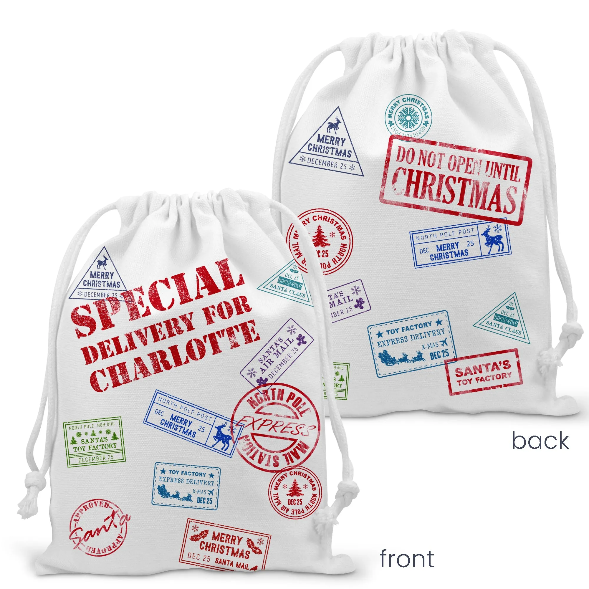 Holiday '24 - Personalized Santa Sacks