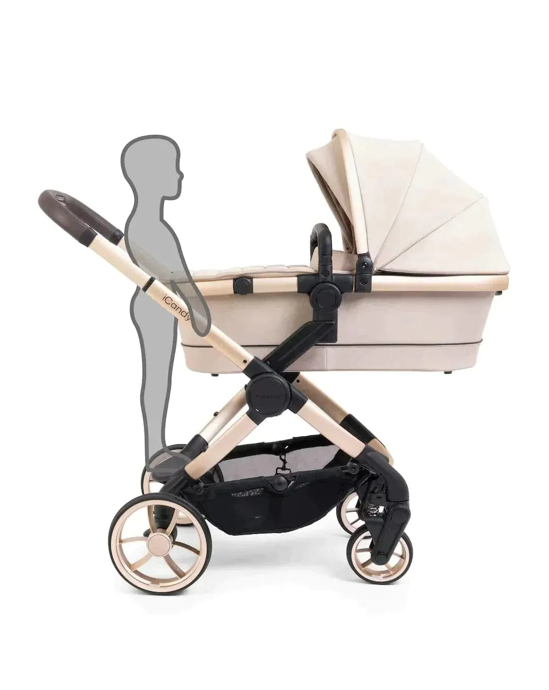 iCandy Peach 7 Pushchair and Carrycot - Biscotti