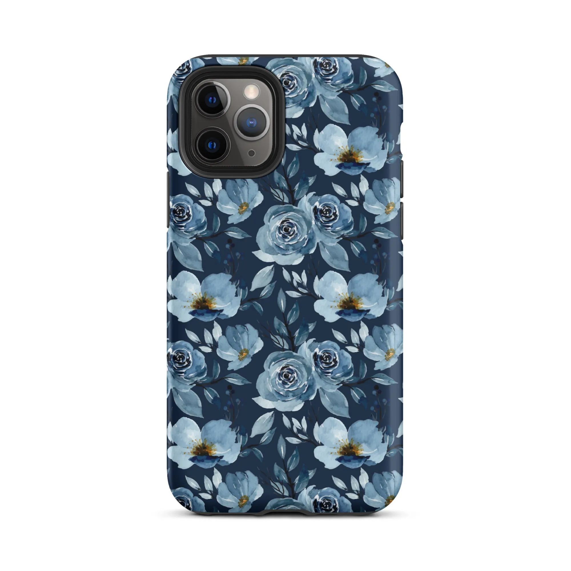 Indigo Rose Harmony Premium iPhone Case