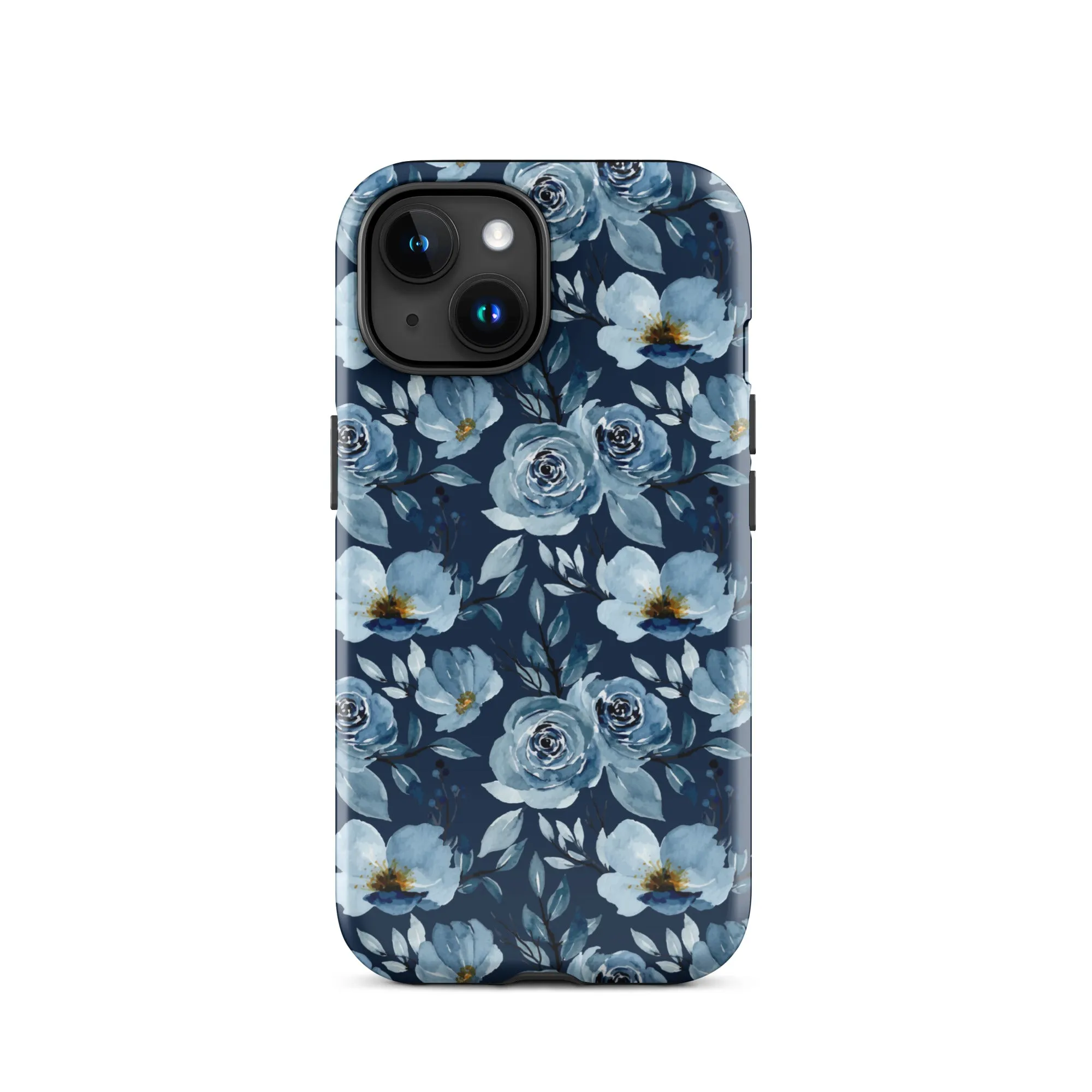 Indigo Rose Harmony Premium iPhone Case