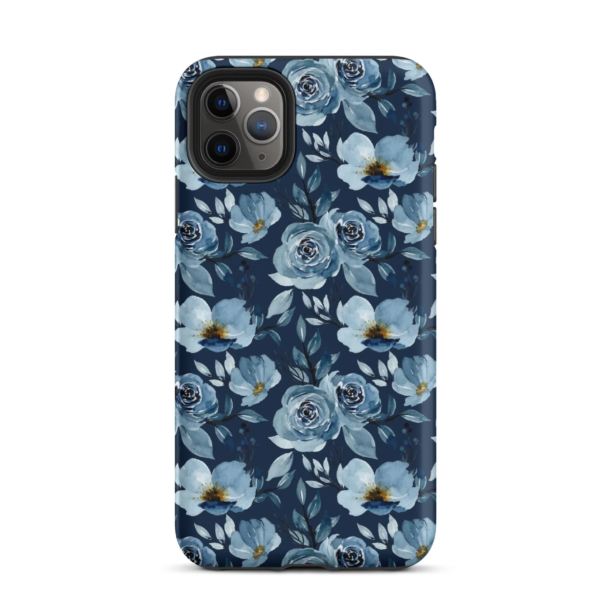 Indigo Rose Harmony Premium iPhone Case