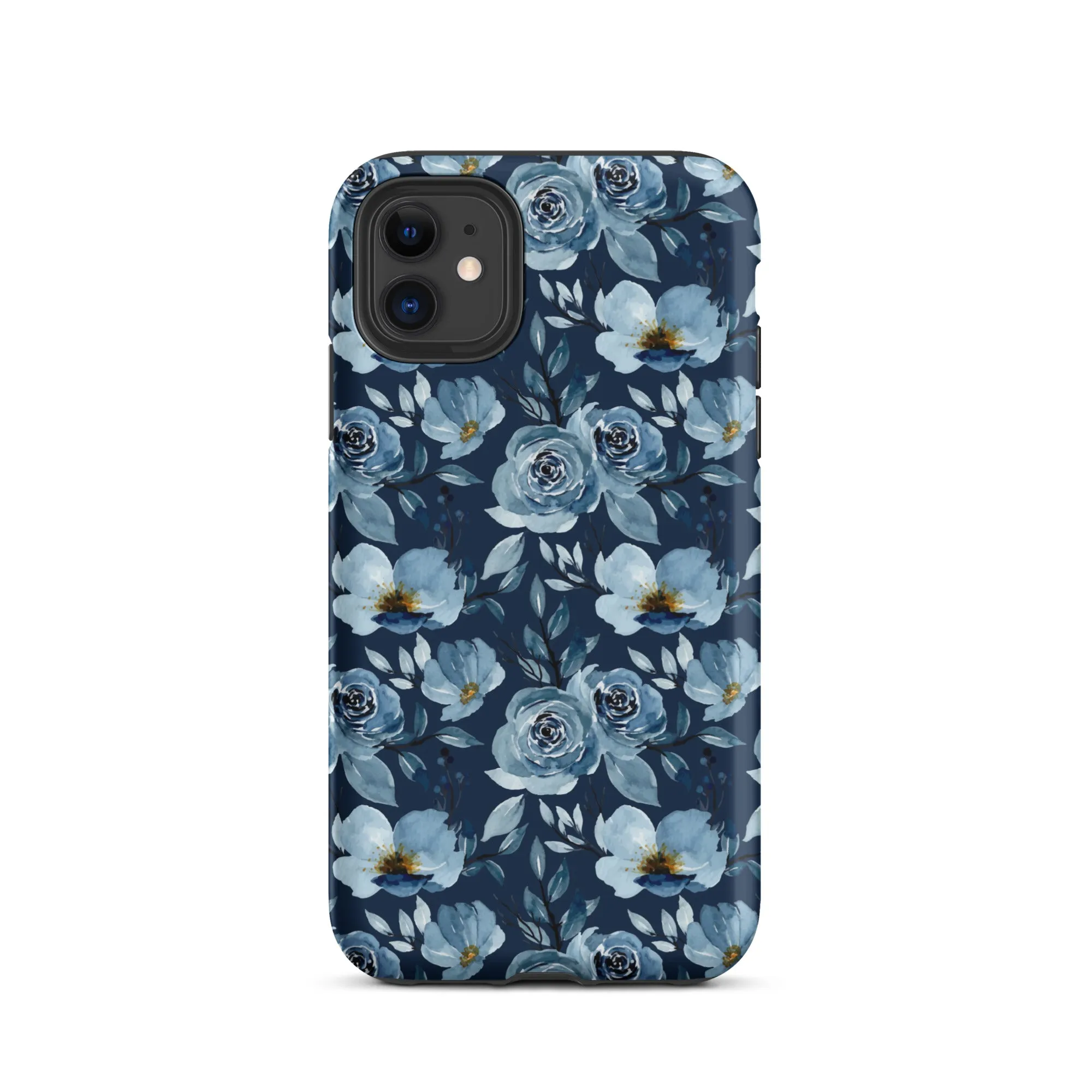 Indigo Rose Harmony Premium iPhone Case