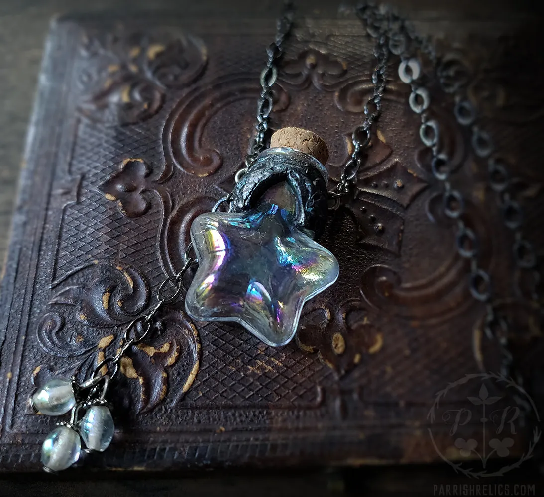 Iridescent Shooting Star Vessel Amulet