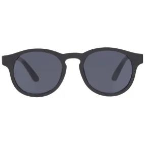 Jet Black Keyhole Kids Sunglasses