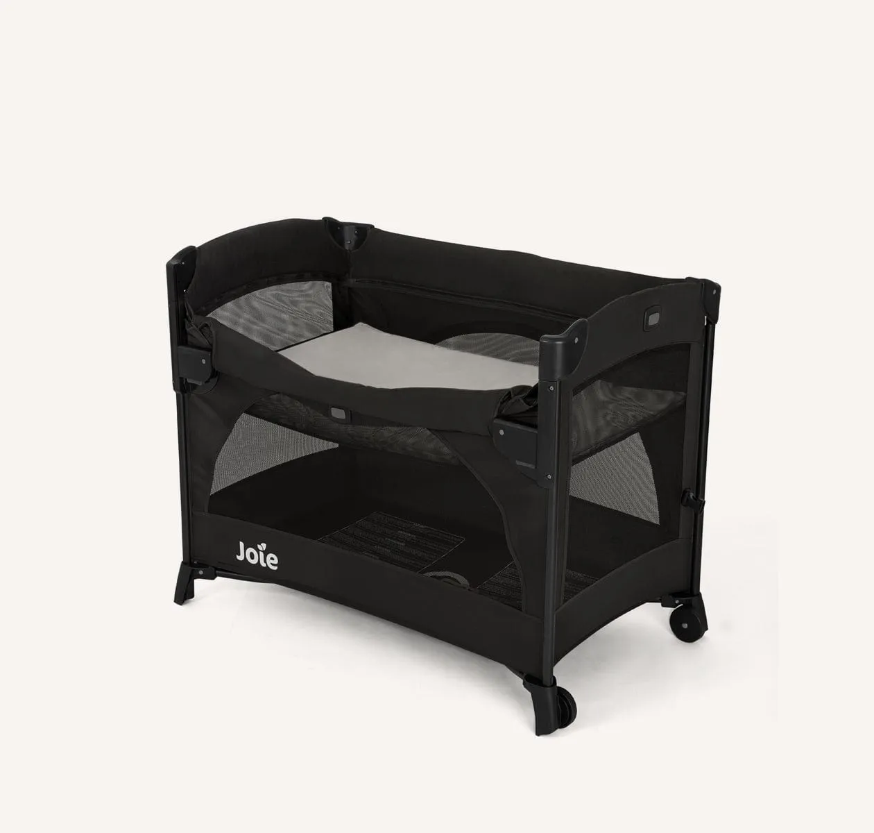 Joie Kubbie Sleep Travel Cot - Shale