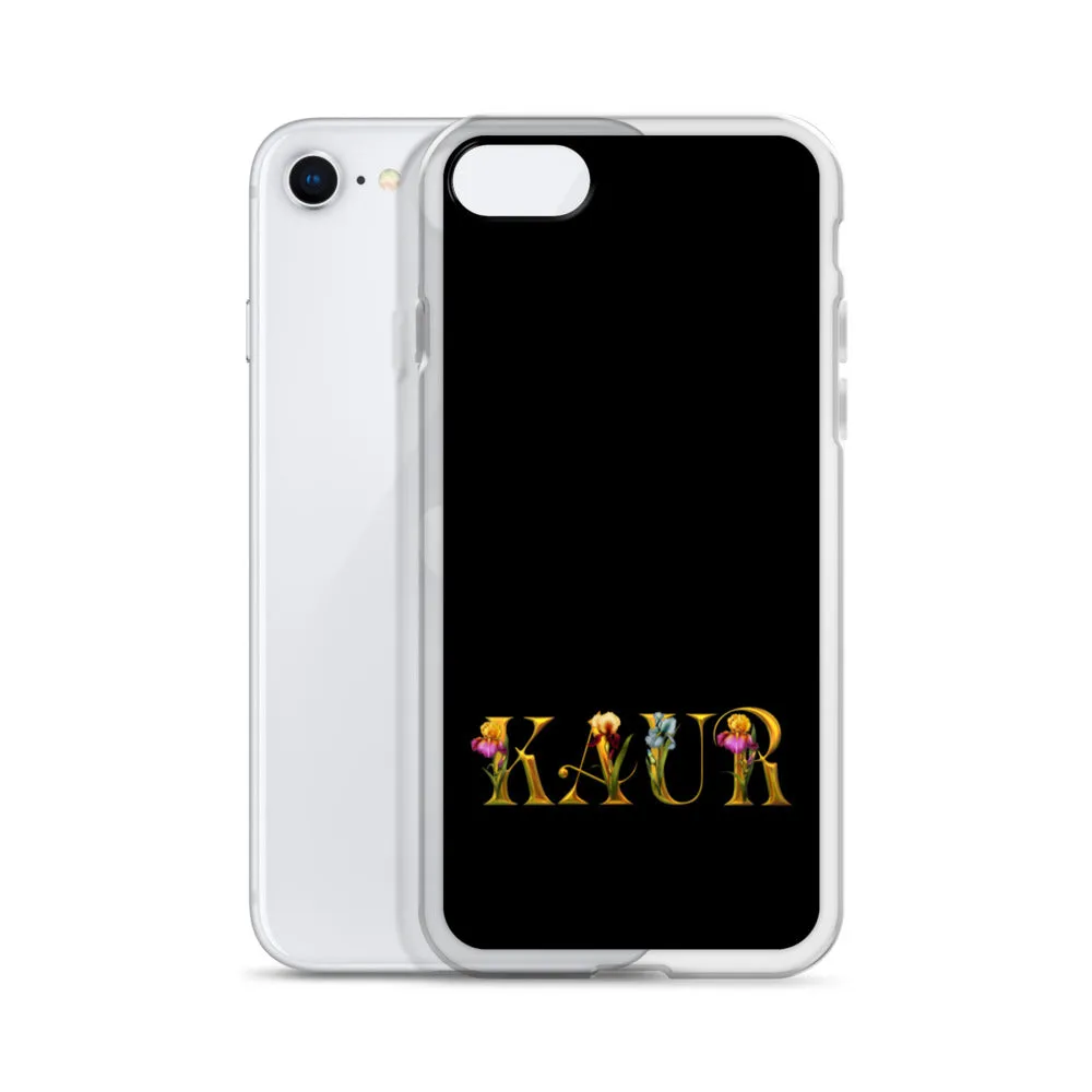 Kaur floral iPhone Case