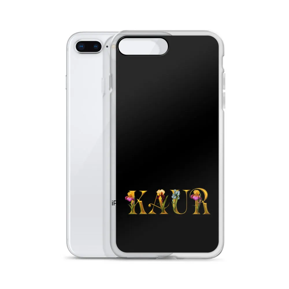 Kaur floral iPhone Case