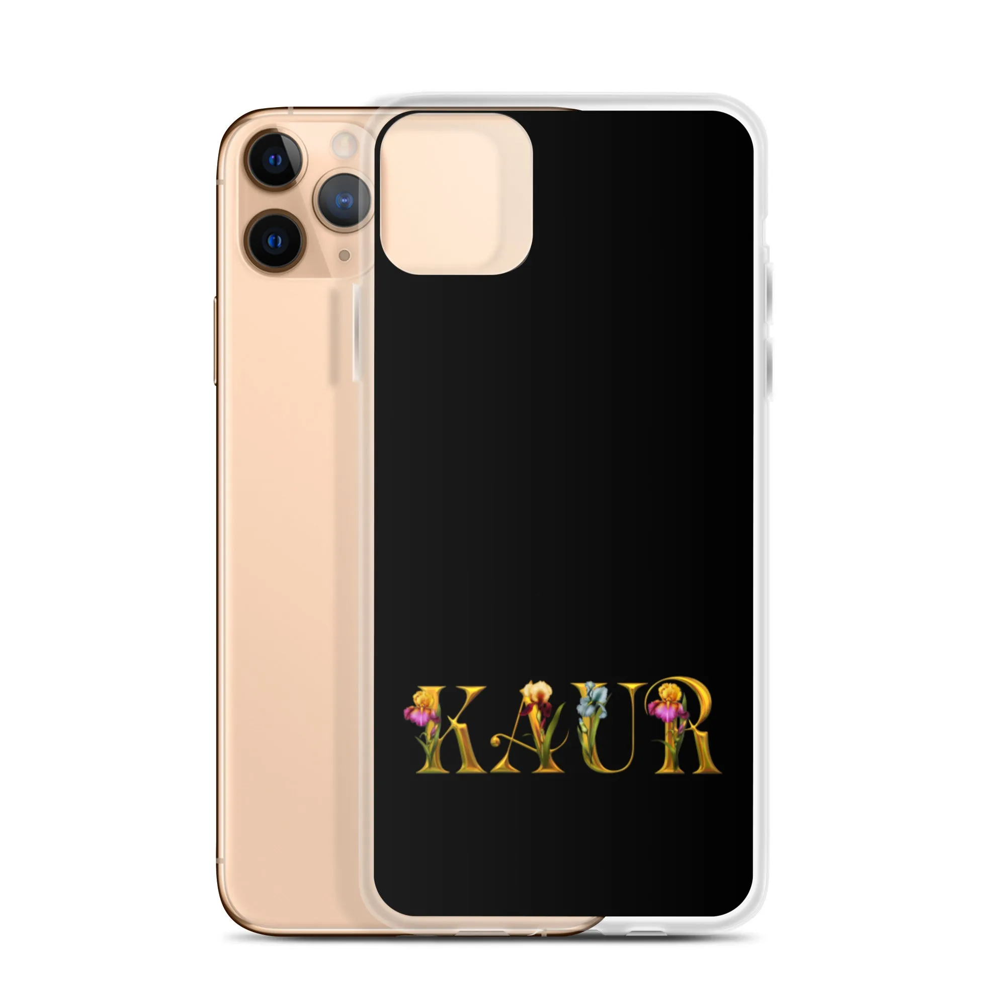 Kaur floral iPhone Case