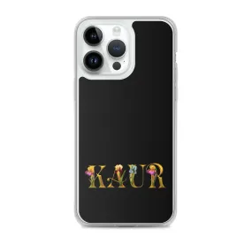 Kaur floral iPhone Case