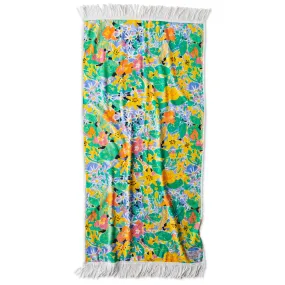 Kip & Co X Ken Done | Nasturtium Terry Beach Towel