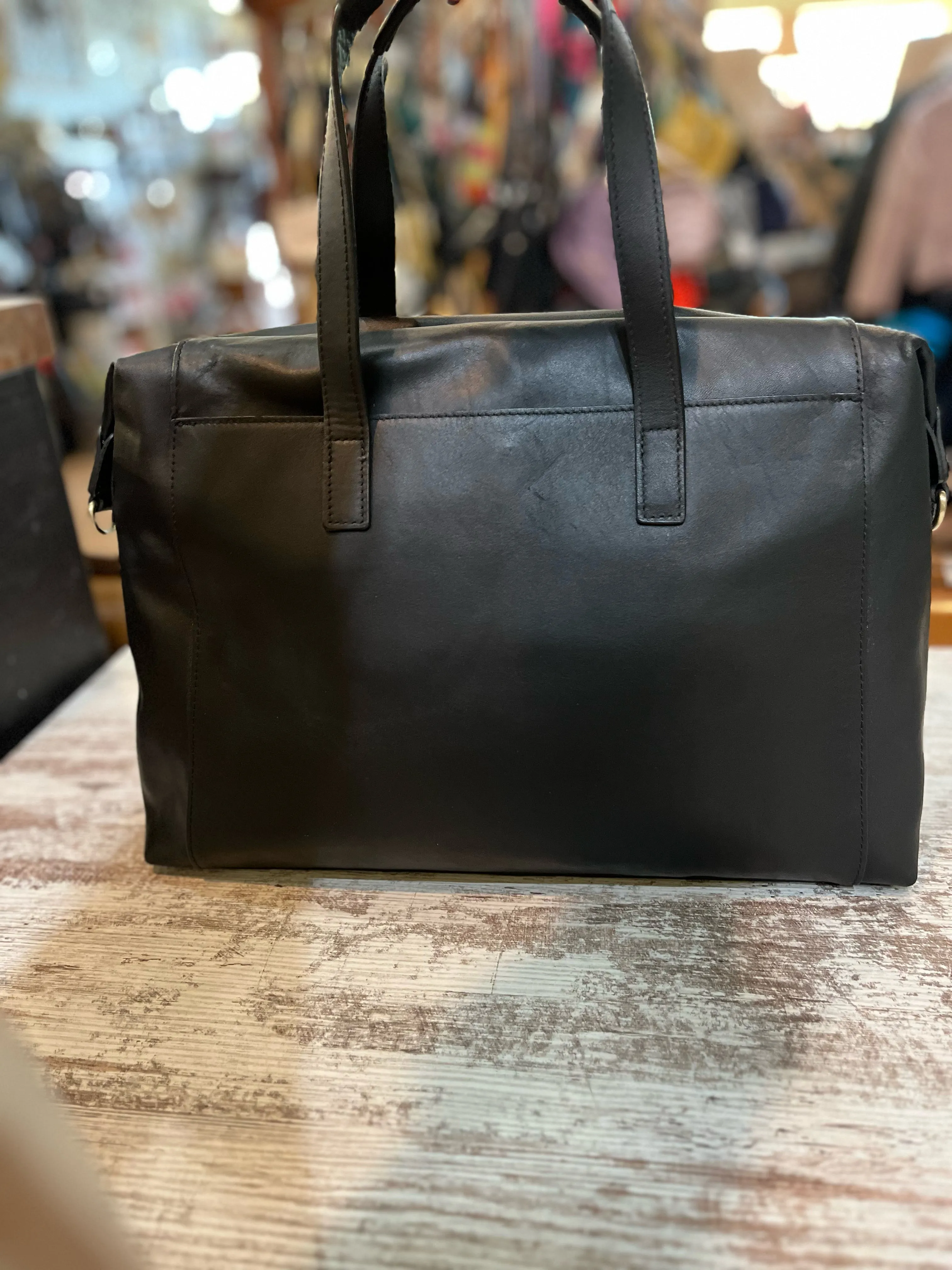 Knomo London Black Mayfair Bag