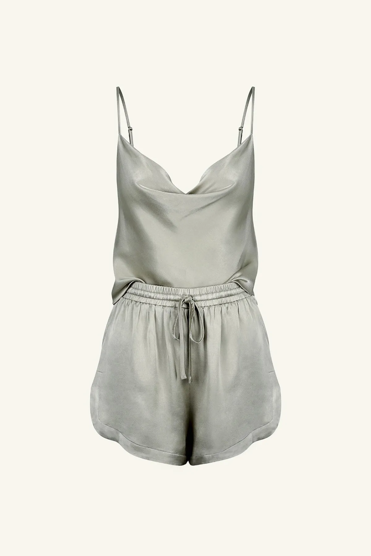 LA LUNE LOUNGE CAMI SET - SAGE