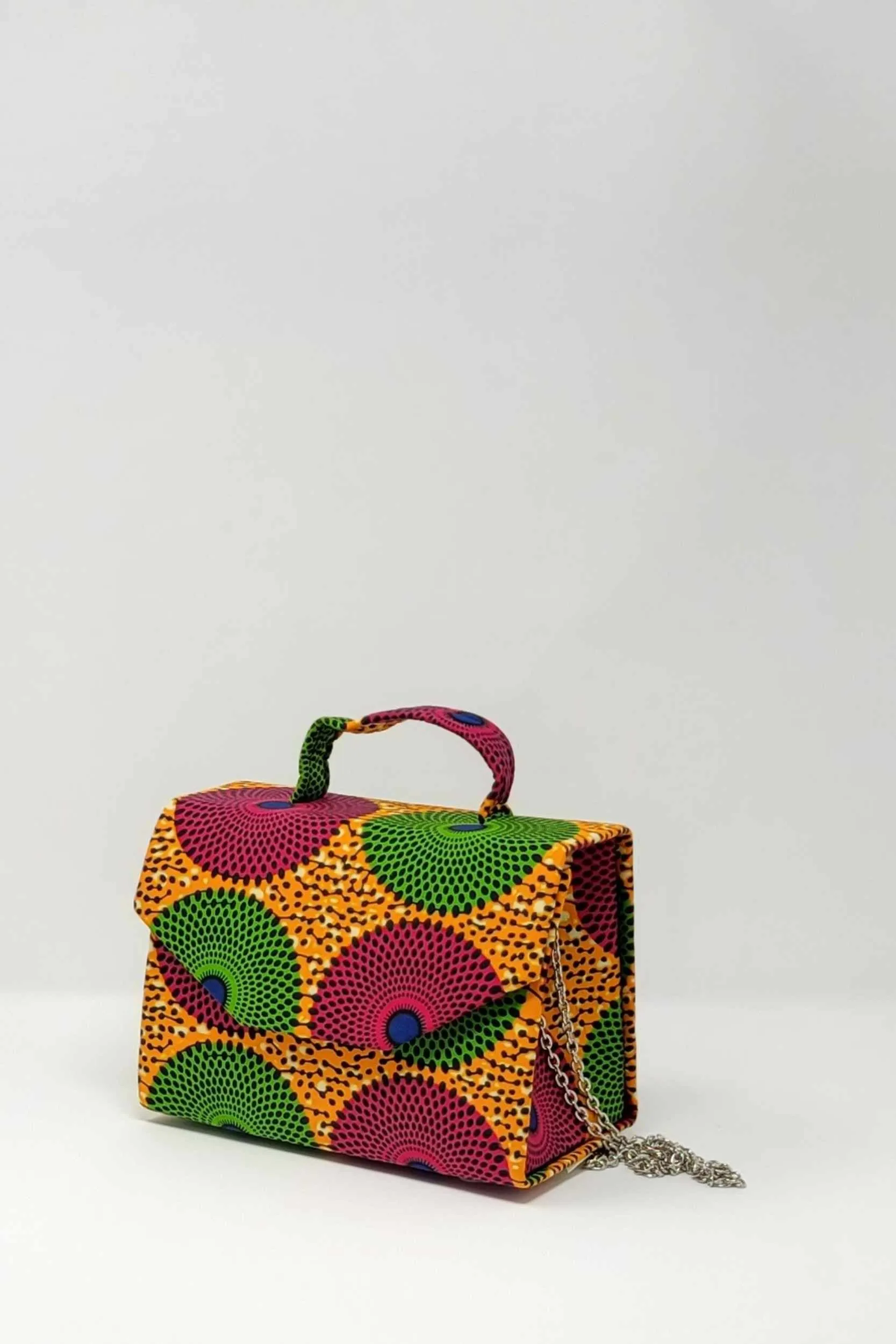 LA MALETTE-IRANOU African Print Mini Bag