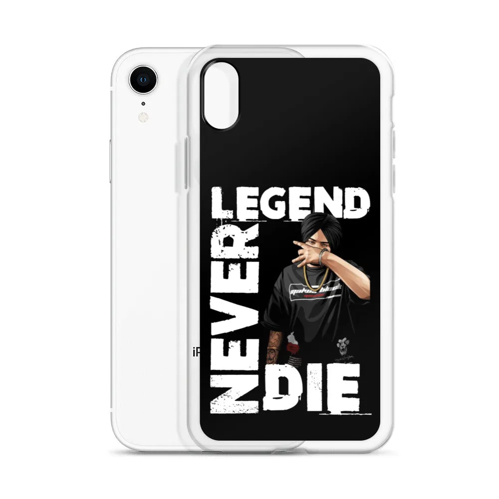 Legends Never Die iPhone Case