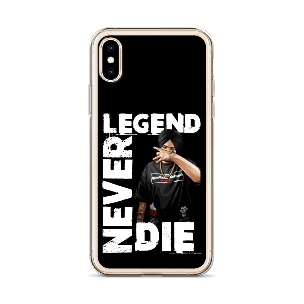 Legends Never Die iPhone Case