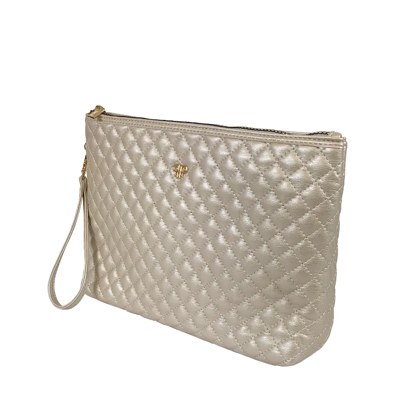 Litt Makeup Case - Pearl Quilted