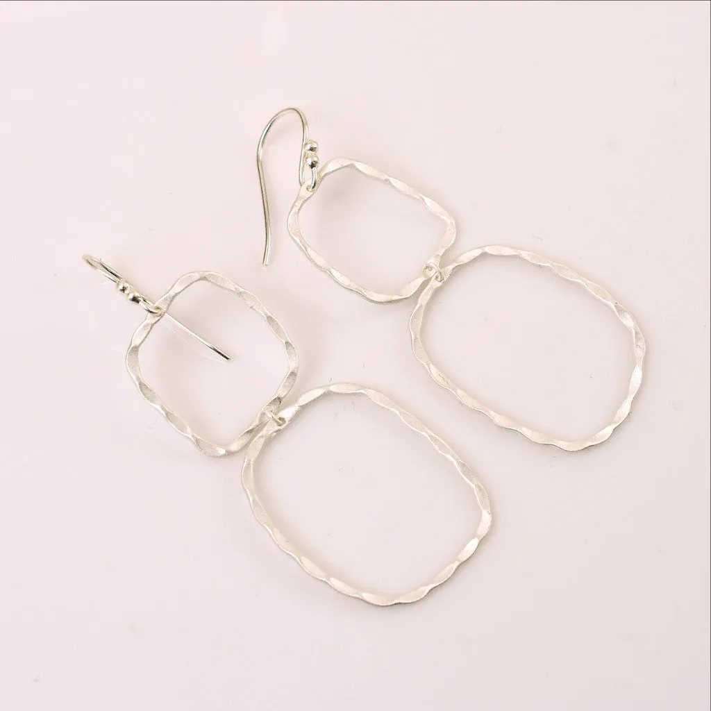 Liya Earrings In Sterling Silver