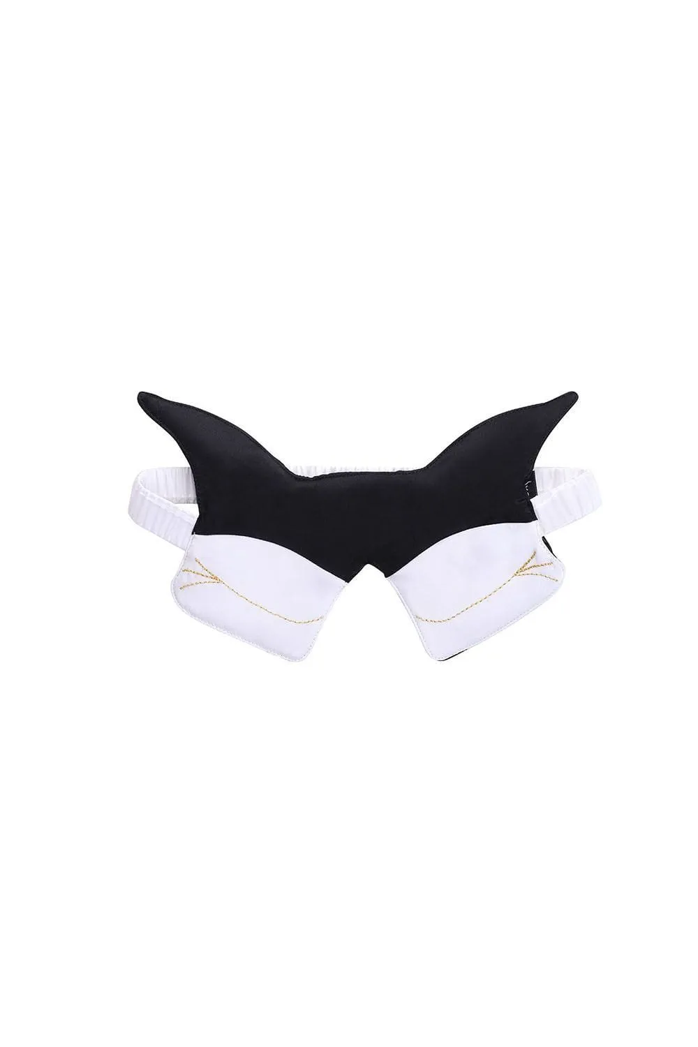 Lola Silk Knickers and Kitsune Silk Sleep Mask Gift Set - Monochrome Collection