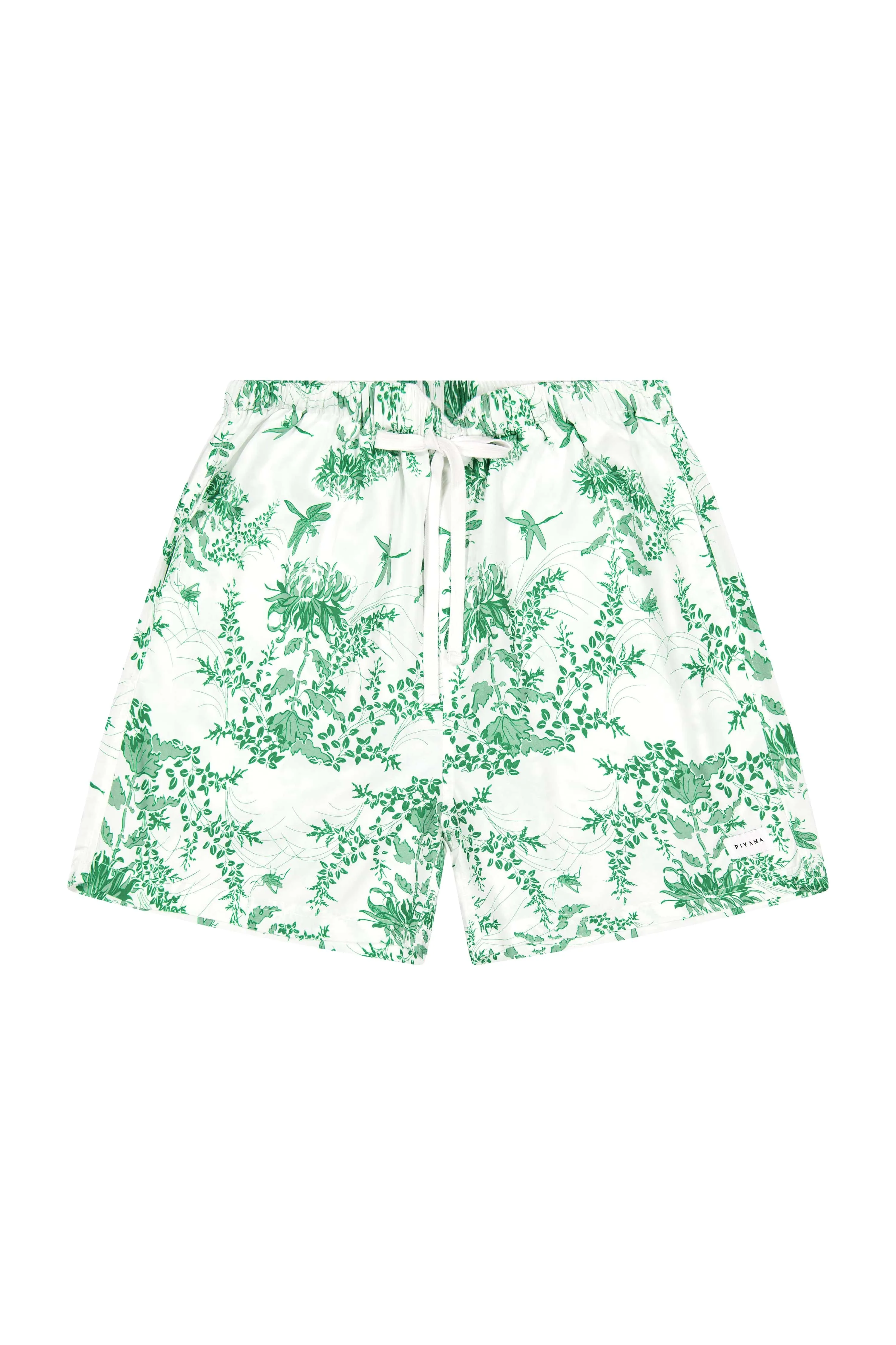 Men’s Boxers - Short Length - Summer Toile - Jade Green