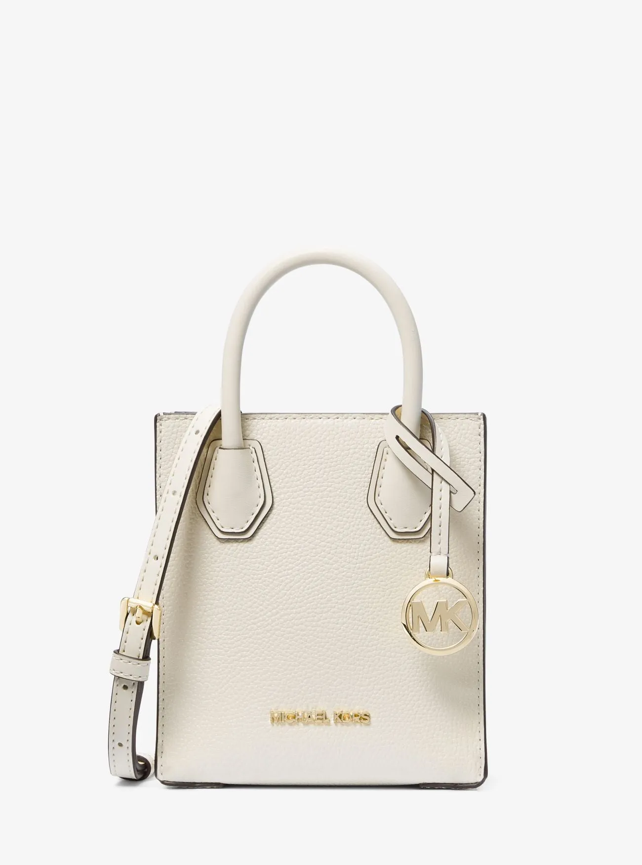 Michael Kors Mercer Extra-Small Pebbled Leather Crossbody Bag